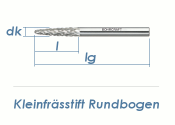 3mm HM-Kleinfr&auml;sstift Rundbogen (1 Stk.)