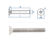 M6 x 25mm Senkschrauben ISO10642 Edelstahl A2 (10 Stk.)