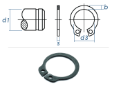 39mm Sicherungsring Aussen DIN471  (10 Stk.)