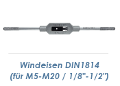Windeisen verstellbar M5-M20 / 1/8&quot;-1/2&quot; DIN1814 (1 Stk.)