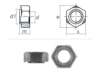 10,5mm Unterlegscheiben DIN 134 Edelstahl A2 - Schraube