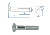 M3 x 10mm Senkschrauben ISO10642 Stahl verzinkt FKL 8.8...