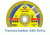 115 x 1mm Trennscheibe f. Metall / Edelstahl - A60 Extra (1 Stk.)
